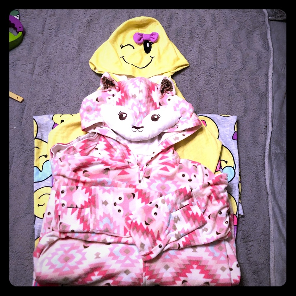 Justice One-Piece Hooded PJ’s